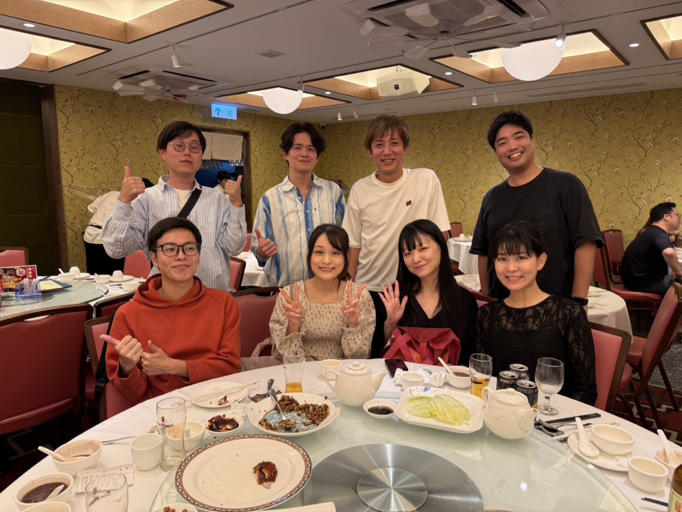 香港での食事会
